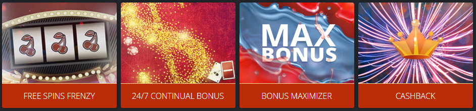 At Cherry Jackpot Casino you will find various deals and casino promotions
